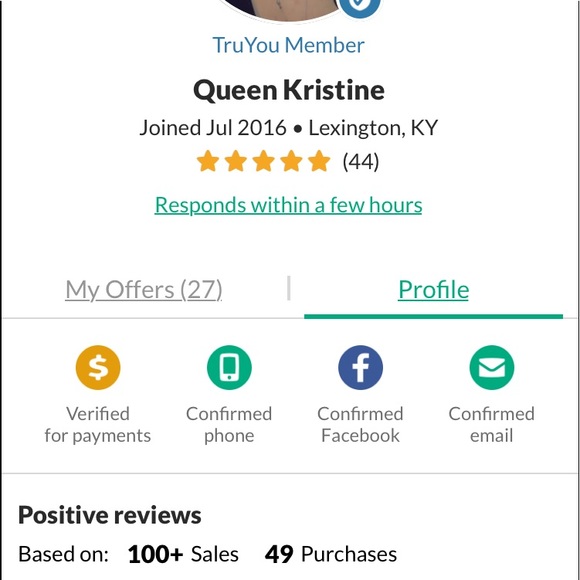 My Seller stats and ratings from other site - Picture 2 of 10